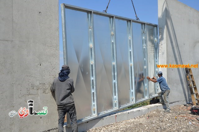 كفرقاسم تنتصر.. واغلقت الابواب !!! عمو عادل يُسلم مفاتيح استاذ ابو خميس الدولي الى رؤساء الفرق الرياضية بعد اتمامه وتغليقه  